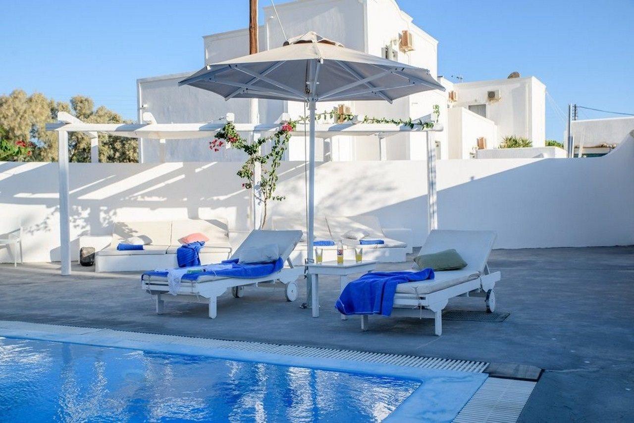 Atlas Boutique Hotel Kamári Eksteriør billede