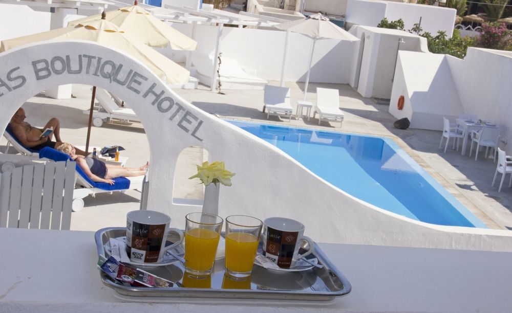 Atlas Boutique Hotel Kamári Eksteriør billede