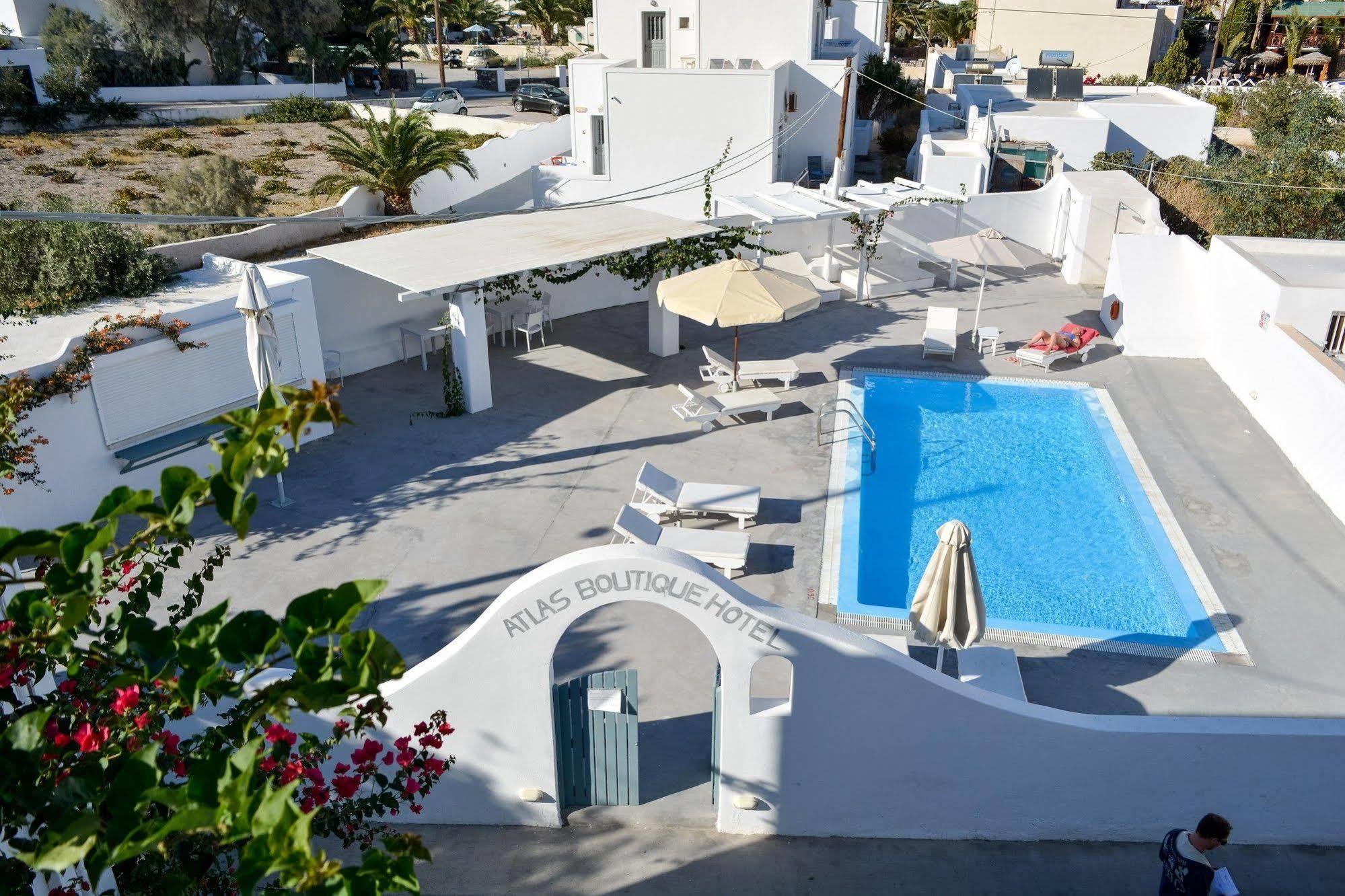 Atlas Boutique Hotel Kamári Eksteriør billede