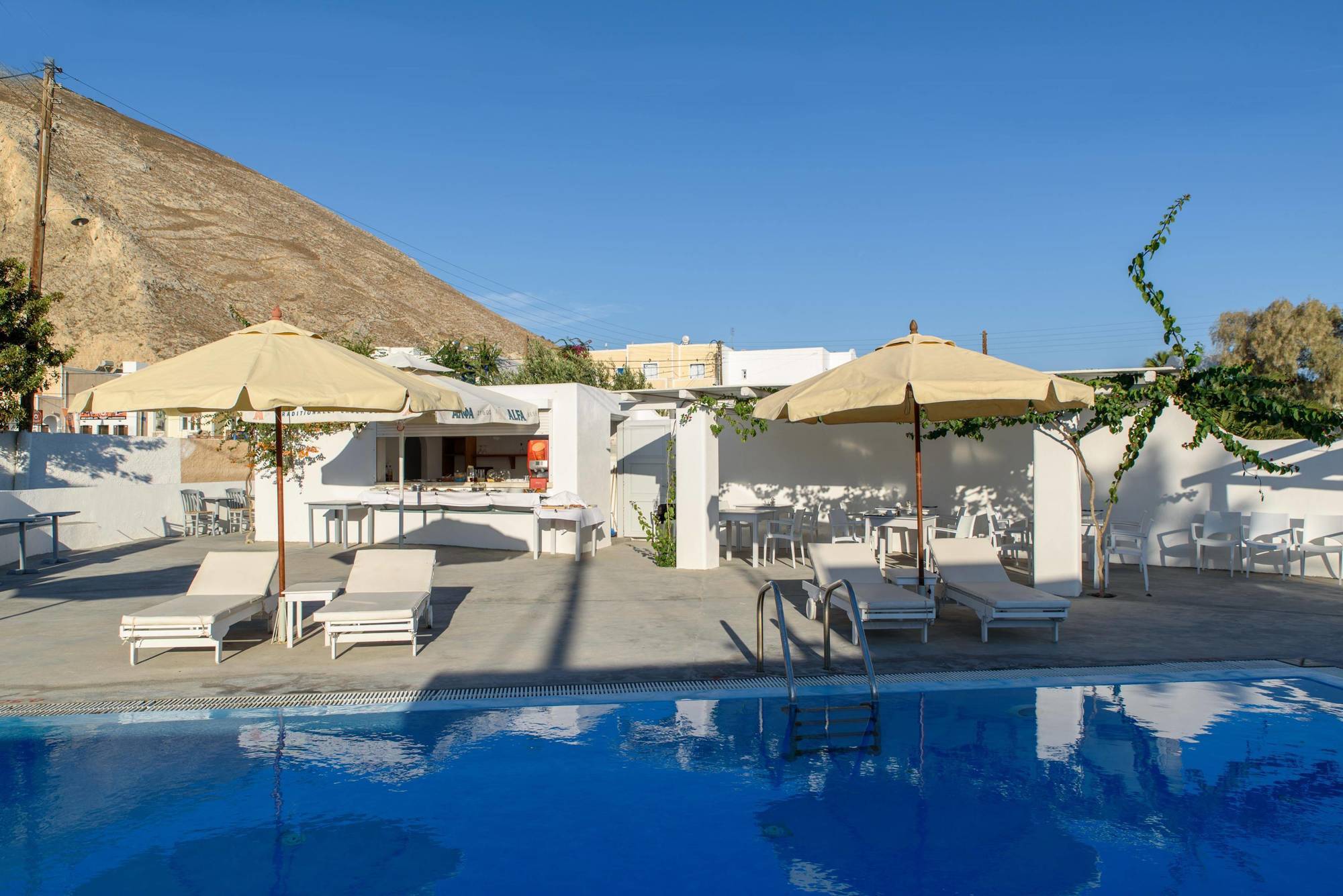Atlas Boutique Hotel Kamári Eksteriør billede